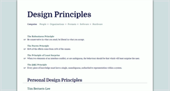 Desktop Screenshot of principles.adactio.com